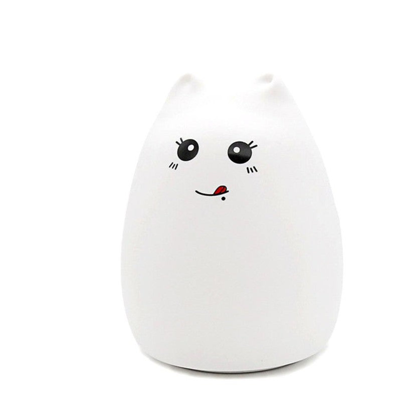 Silicone Touch Sensor LED Night Light for Children Baby Kids