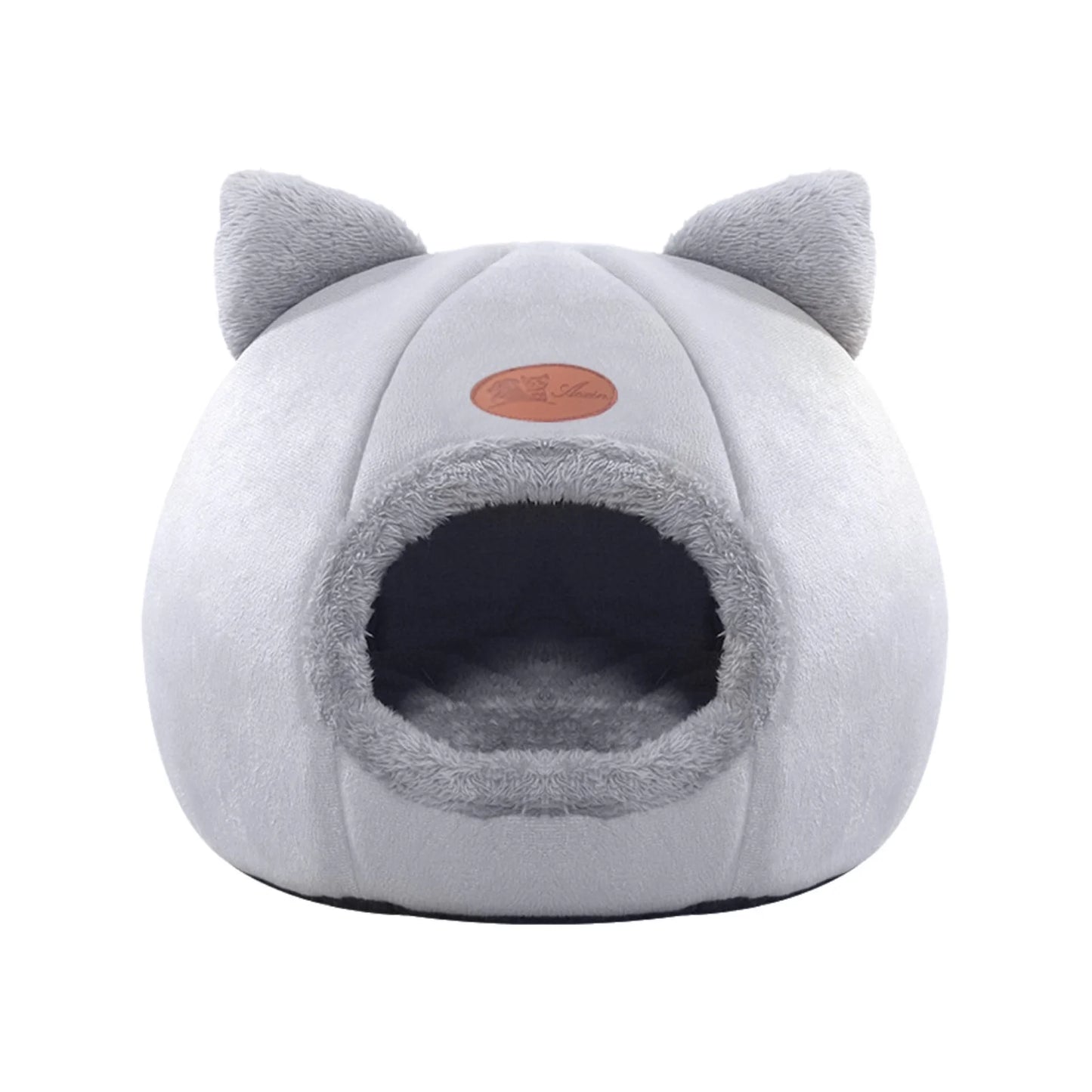 Warm Pet Cave Indoor Cat House Soft Cat Tent Bed Cute Cat Cubby Cozy Dog House Bed Pet Supplies 2025