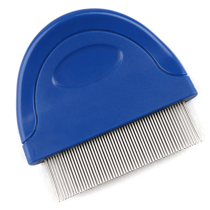 Flea Comb for Cats Dogs Pet Hair Grooming Tools Deworming Brush Fur Remove