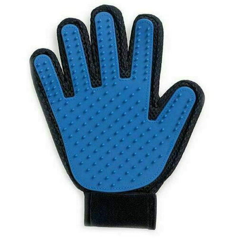 1 Pair Pet Dog Cat Hair Remover Mitt Massage Brush Deshedding Grooming Gloves