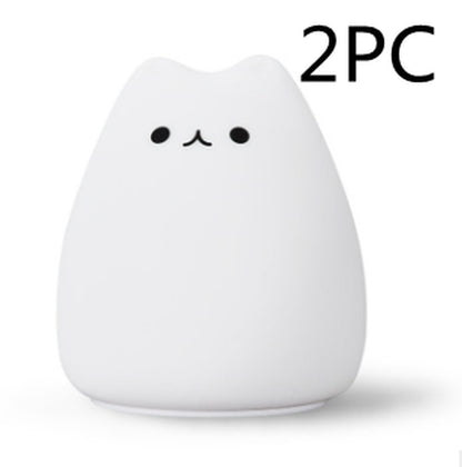 Silicone Touch Sensor LED Night Light for Children Baby Kids