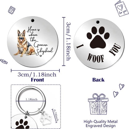 Dogs Gifts,Dogs Keychain,Dogs Gifts for Women Men Girls Kids,Dog Keychain
